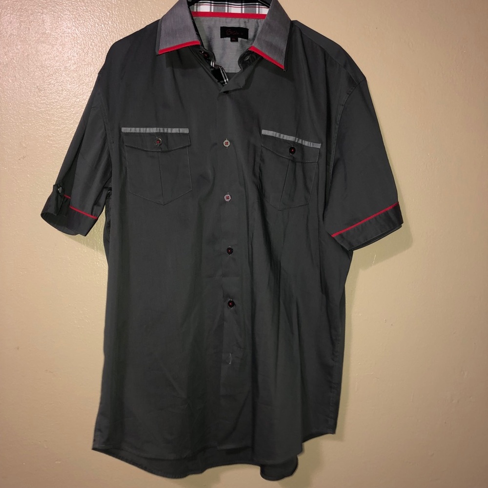 Dark grey Shirt sleeve top
